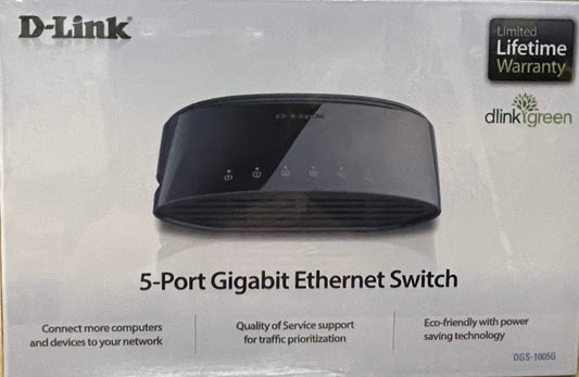 D-Link Gigabit Ethernet Switch