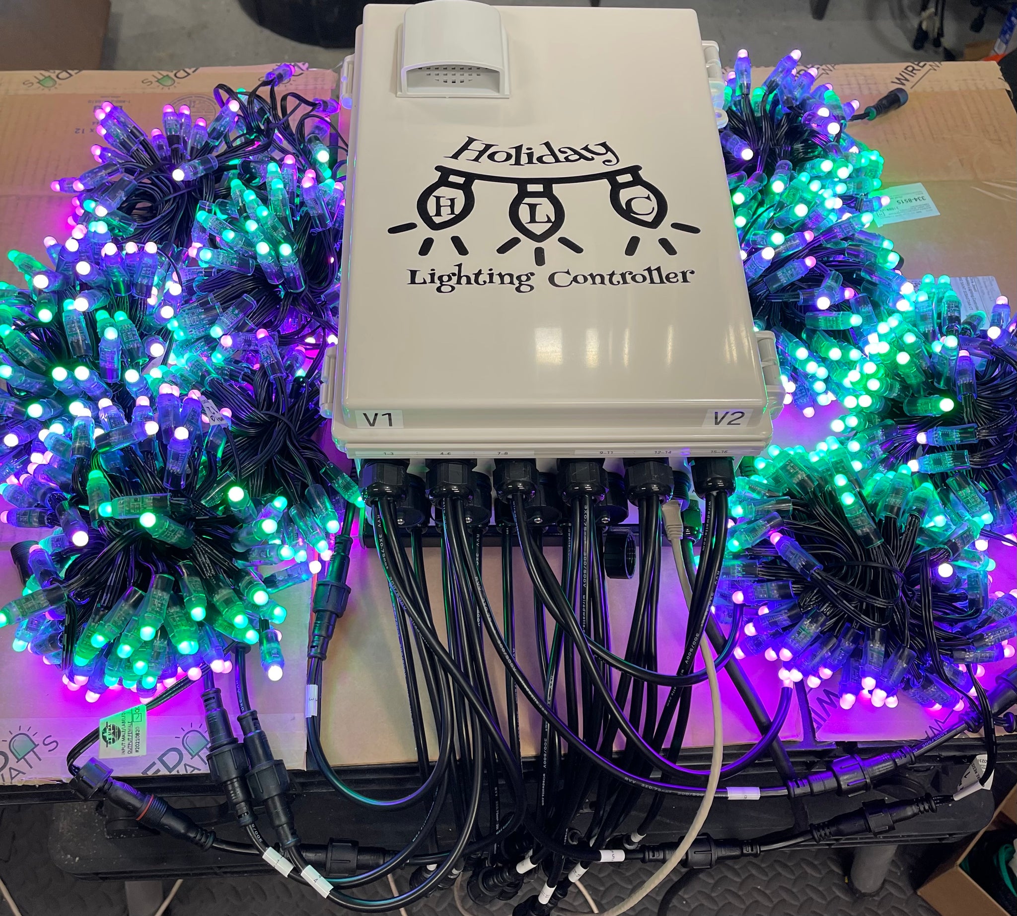 F16V4 Pixel Controller – Holiday Lighting Controller