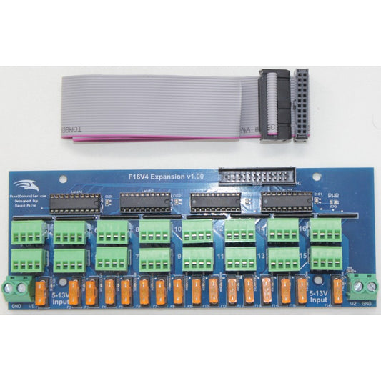 F16V4 Expansion Board with ribbon cable